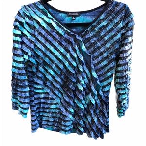 Notations Ruffle Shirt